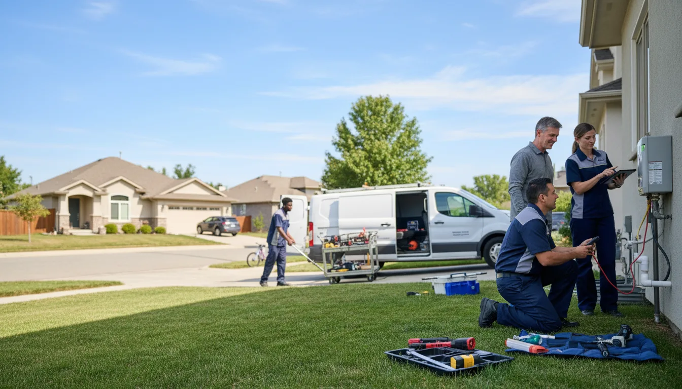 Tankless water heater service in Albany, CA